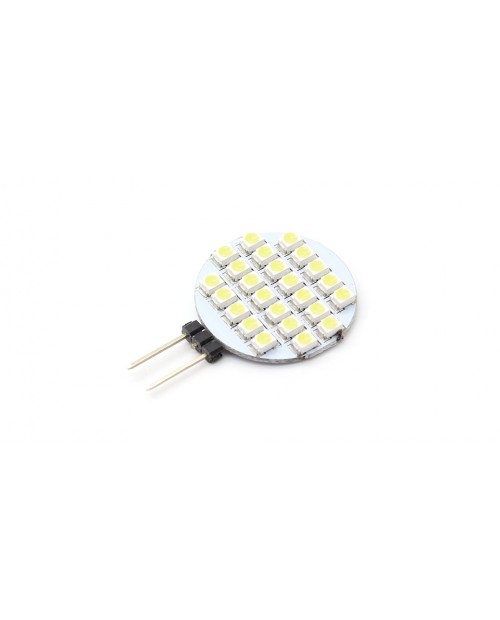 G4 1.5W 24*3528 SMD 150-Lumen 5500-6500K Neutral White LED Light Bulb (2-Pack)